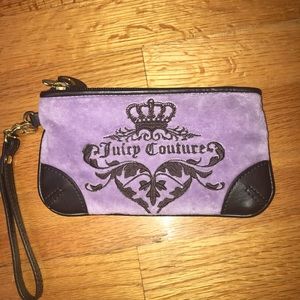Purple wristlet